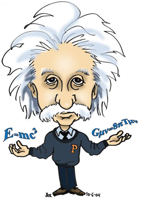 Caricatures Of Albert Einstein By Artists From About Faces Entertainment