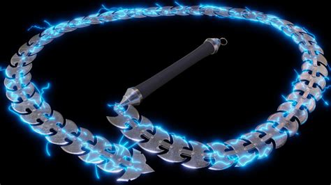 Francisco Bereijo Electric Ninja Blade Whip Anime Weapons Weapons