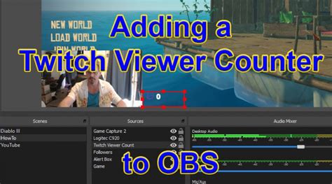 How To Add A Twitch Viewer Count To Obs Studio Colorado Plays