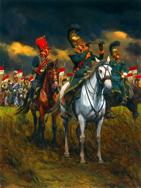 French Cavalry At Waterloo By Keith Rocco War Art Military Artwork