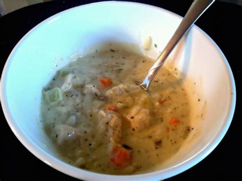 I found this recipe a couple of years ago, and it's great! Copy-Cat Panera Cream Of Chicken And Wild Rice Soup Recipe ...
