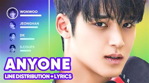 Seventeen Anyone Line Distribution Lyrics Karaoke Patreon