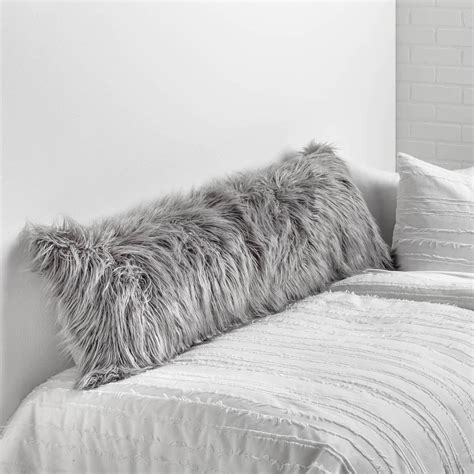 Get the best deals on body bed pillows. Faux Mongolian Body Pillow Cover - Grey | Body pillow covers
