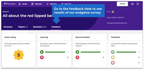 Overview Of Kahoot Reports Help And Support Center
