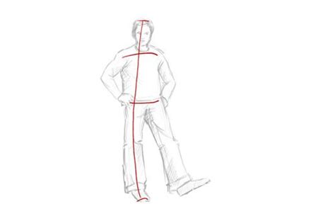 How to Draw a Person - Standing | Drawings, Drawing people, Draw