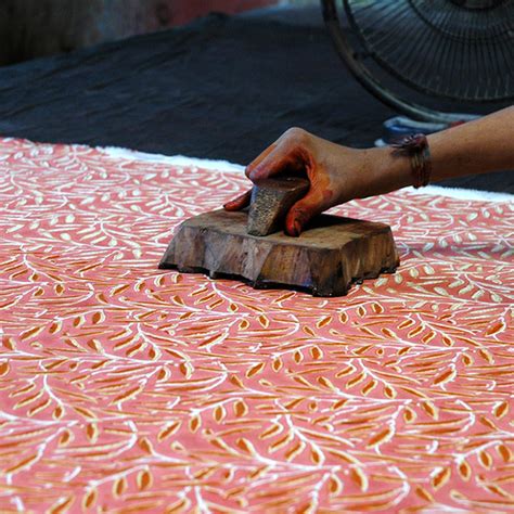 Sanganeri Block Printing Rajasthan Textiles Indian Textile Prints