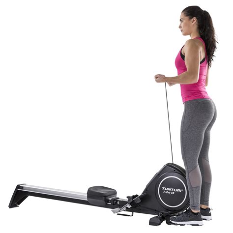 Rowing Machine Fitrow 50 Rower 16 Resistance Levels Easy To Move