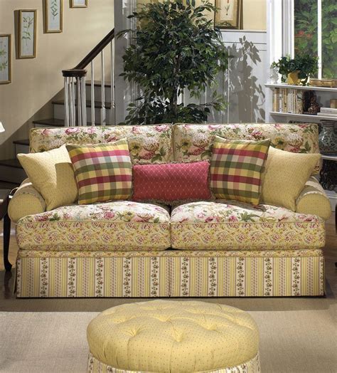 Did you scroll all this way to get facts about plaid sofa throws? Rose Cliff Collage Sofa | Country style living room ...