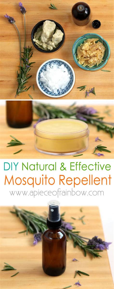 With the rising use of natural products and homemade solutions, you no longer have to. Homemade Natural Mosquito Repellent ( 2 Easy Recipes that Work Wonders! ) - A Piece Of Rainbow