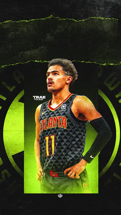 Wallpaper trae young comes with simple but very good content in it so that you can all be satisfied using our wallpaper. Trae Young Wallpaper Wednesday Graphic on Behance | Nba wallpapers, Young, Nba basketball art
