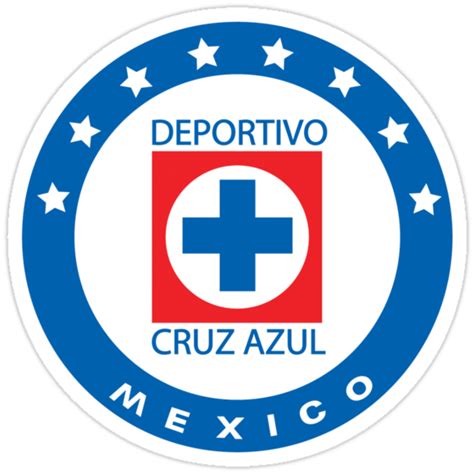 Cruz azul became the fastest team to win seven league titles, accomplishing the feat with only fifteen years playing in mexico's primera división. "Cruz Azul Logo T-Shirt" Stickers by onenil | Redbubble