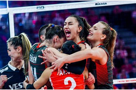 turkiye women s volleyball tops group goes through to round 2 of world championship t vine