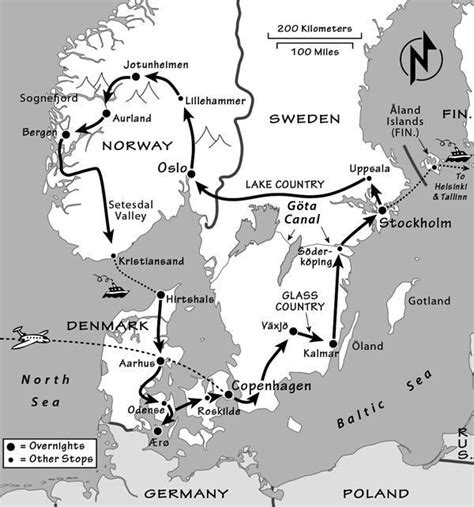 Scandinavia Itinerary Where To Go In Scandinavia By Rick Steves