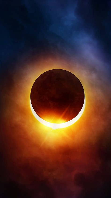 1080p Descarga Gratis Eclipse Solar Fondo De Pantalla De Teléfono