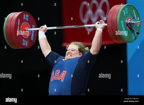 Holley Mangold Usa August 5 2012 Weightlifting Womens 75kg At