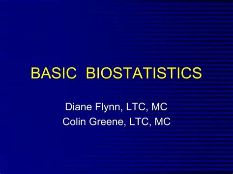 Ppt Basic Biostatistics Powerpoint Presentation Free Download Id
