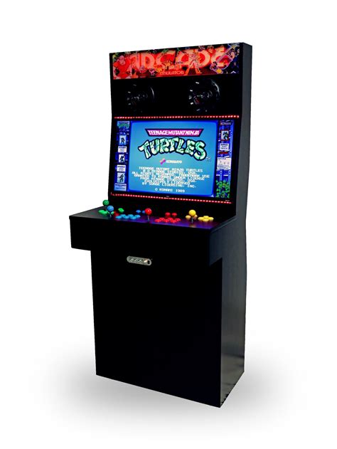4 Player Slim Arcade Machine Cabinet Ships Fully Assembled Etsy In