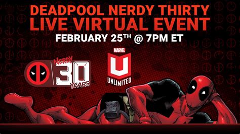 Deadpool Celebrates 30th Anniversary With Virtual Event