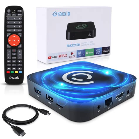 Buy Raxxioandroid Tv Box 90 Rax2100 Smart Tv Box 4k Hdr Amlogic