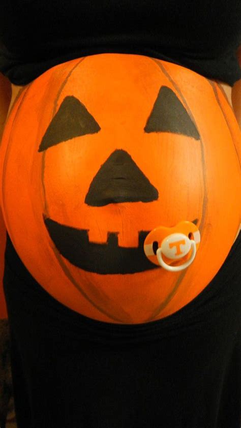 Pregnant Belly Pumpkin Carving Pregnantbelly