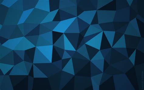 Low Poly Blue Pattern Wallpapers Hd Desktop And Mobile Backgrounds