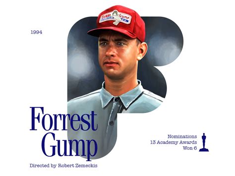 F For Movie Forrest Gump By Nirav Khant On Dribbble