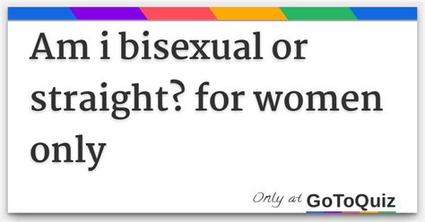 How To Know If Youre Bisexual Quiz