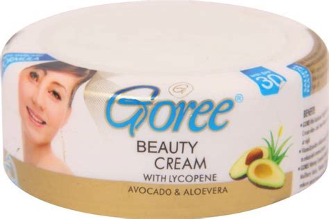 Round Pvc Box Original Goree Whitening Beauty Cream For Personal
