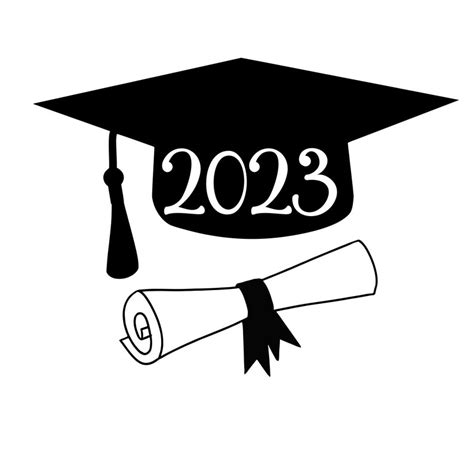 Graduation Cap 2023 Diploma Svg Class Of 2023 Svg Etsy Finland