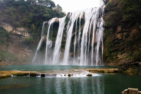 Huangguoshu Waterfall Anshun Guizhou China Hd Travel Photo Wallsev