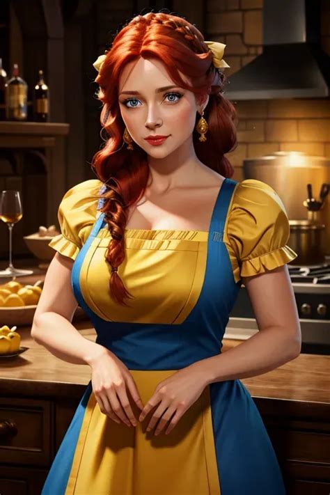 Dopamine Girl Belle From Disney Beauty And The Beast Masterpiece