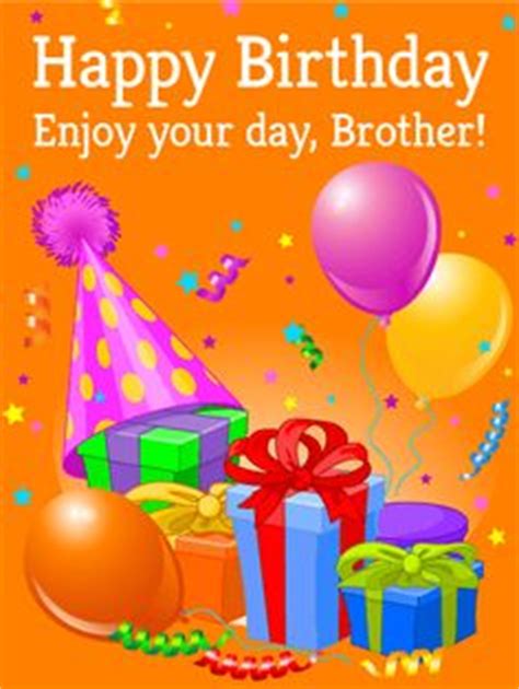 For my special brother, happy birthday. Brother clipart birthday, Brother birthday Transparent ...