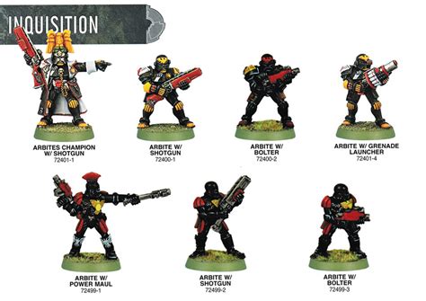 Adeptus Arbites Miniatures Miscellaneous The Bolter And Chainsword