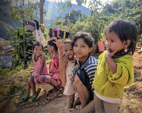 Children Of The Hill Tribe Huay Pralam Laos Laos Travellerspoint