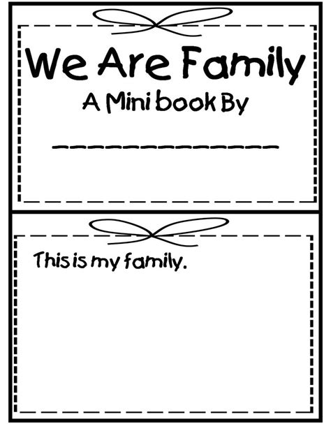 They're completely free and great to use in the classroom and at home! First Grade Wow: Me and My Family | School stuff ...