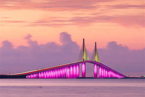 Sunshine Skyway Bridge Spanning The Lower Tampa Bay Fitsnews