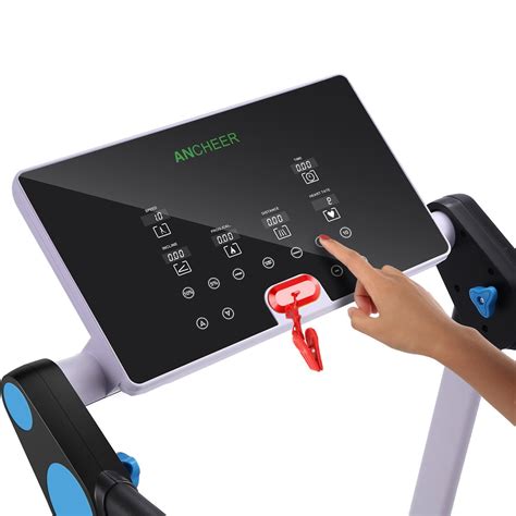 ANCHEER S6500 Treadmill with Rotatable Touch Screen and App Control K5