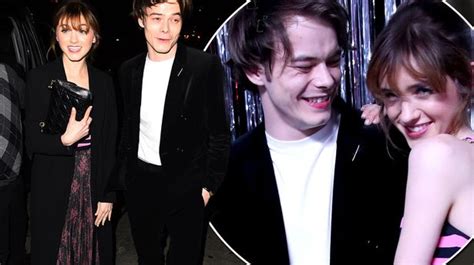 Stranger Things Star Charlie Heaton And Natalia Dyer Silence Split Rumours With Loved Up Display