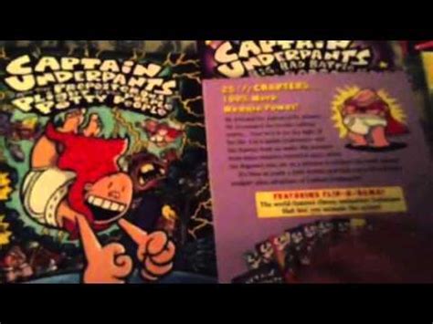My Captain Underpants Book Collection - YouTube
