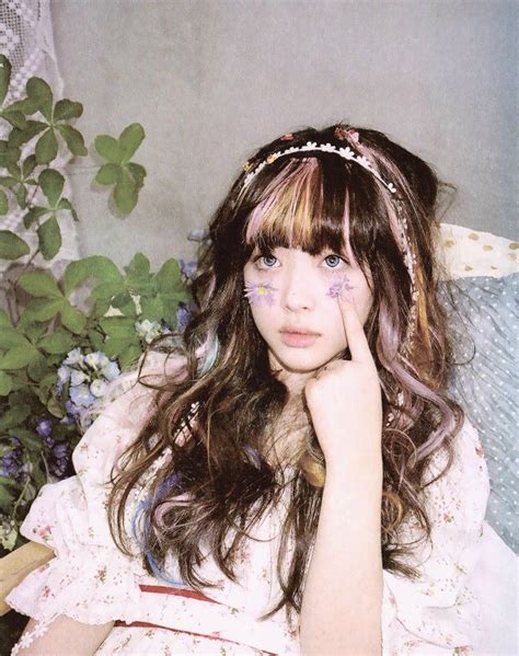 Check spelling or type a new query. Electric Shock Album Scans | Sulli, Hair styles, Beauty