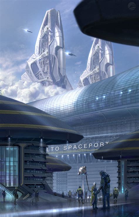 Cool Futuristic Stuff Fantasy Anime Sci Fi Fantasy Sci Fi Stadt