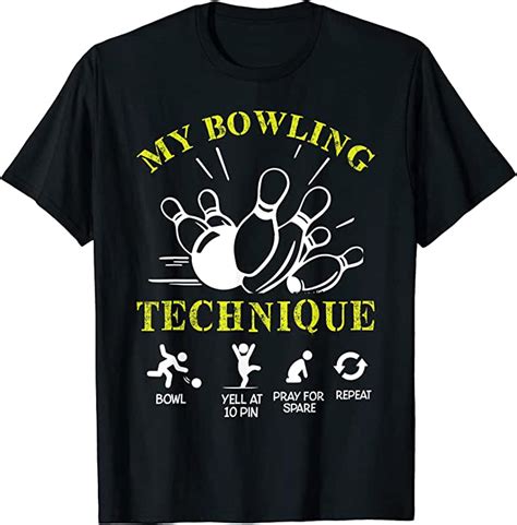 Funny Bowling T Shirts