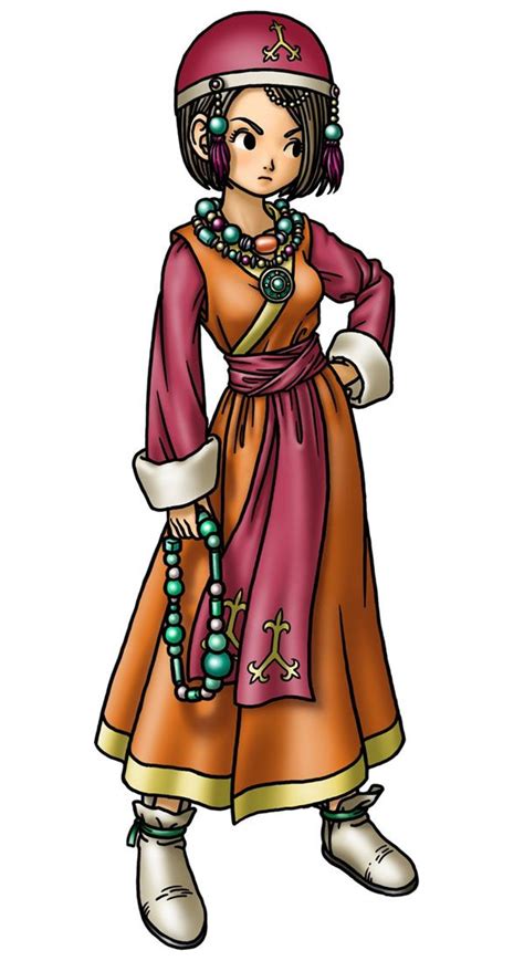 Priest Female Characters And Art Dragon Quest Ix Dragon Quest