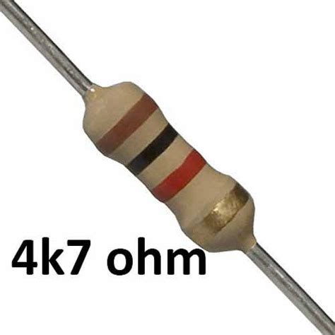 4k7 47k Ohm Resistor Other