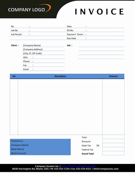 Invoice Word Templates Free Word Templates Ms Word Templates Part 2