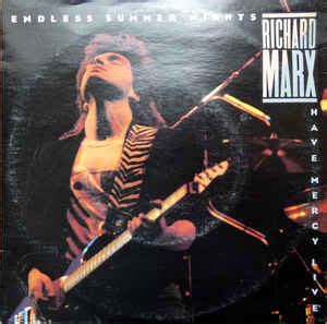(p) (c) 2006 capitol records, inc. Richard Marx - Endless Summer Nights (1988, Vinyl) | Discogs