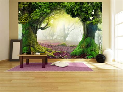 Wall Mural Enchanted Forest Fantasy Wall Murals