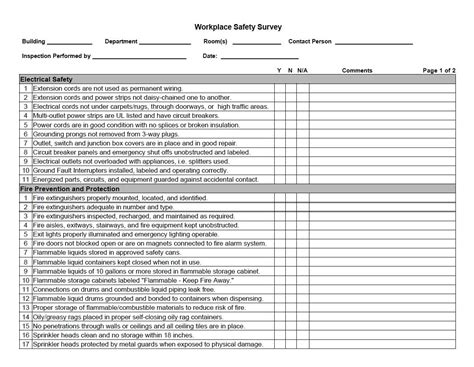 Safety Audit Checklist Templates In Pdf Word Bank Home Hot Sex Picture