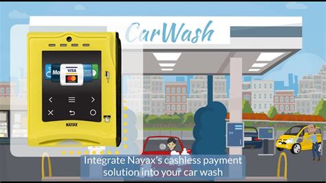 Integrate Nayax's Cashless Payment Solution for Automated Car Washes