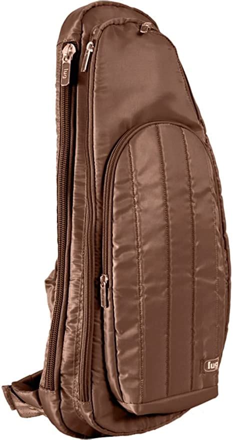 Lug Life Glider Sling Bag Chocolate Handbags